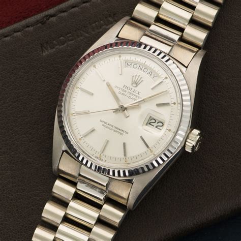 rolex day-date ref 1803 white gold|Rolex 1803 for sale malaysia.